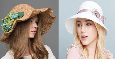 جدیدترین مدل کلاه آفتابی, کلاه آفتابی دخترانه