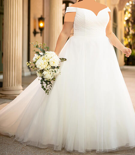 تصاویری از مدل لباس عروس, شیک ترین مدل لباس عروس برای افراد چاق, جدیدترین مدل لباس عروس برای افراد چاق