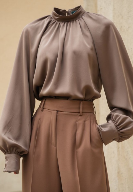 مدل های شومیز زنانه یقه ۳ سانت