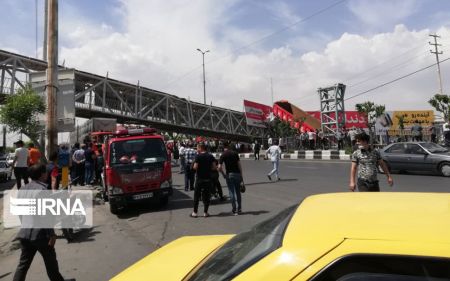 سقوط پل هوایی ،اخبارحوادث،خبرهای حوادث سقوط پل هوایی,اخبار حوادث,خبرهای حوادث
