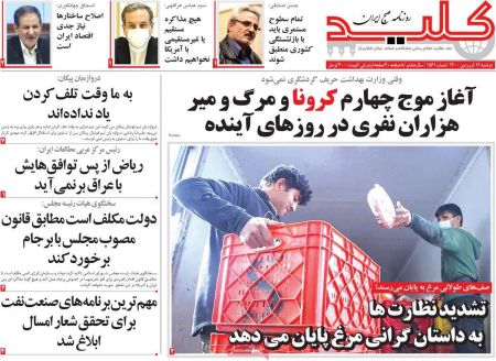 عناوین روزنامه ها, روزنامه های امروز عناوین روزنامه ها, روزنامه های امروز