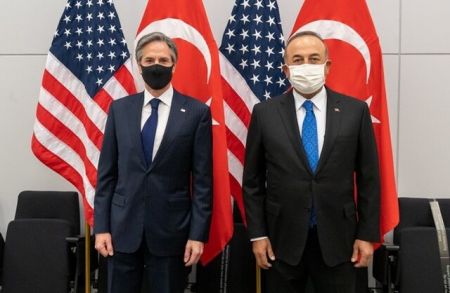 دیدار وزرای خارجه آمریکا و ترکیه,اخبار امروز,اخبار جدید
