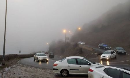 ترافیک نیمه‌سنگین در جاده چالوس،اخبار اجتماعی،خبرهای اجتماعی