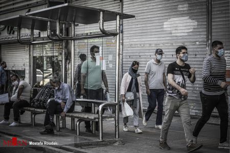 عکس خبری،تهران به رنگ قرمز کرونایی عکس خبری،تهران به رنگ قرمز کرونایی