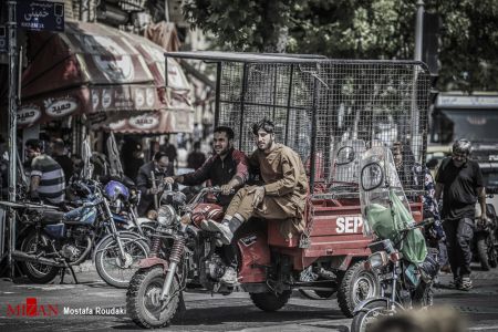 عکس خبری،تهران به رنگ قرمز کرونایی عکس خبری،تهران به رنگ قرمز کرونایی