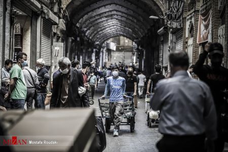 عکس خبری،تهران به رنگ قرمز کرونایی عکس خبری،تهران به رنگ قرمز کرونایی