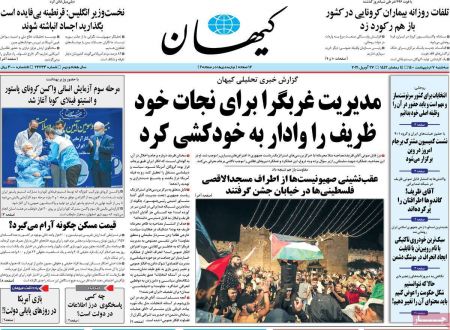 عناوین روزنامه ها, روزنامه های امروز عناوین روزنامه ها, روزنامه های امروز