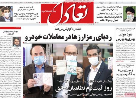 عناوین روزنامه ها, روزنامه های امروز عناوین روزنامه ها, روزنامه های امروز