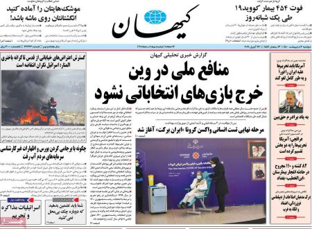 عناوین روزنامه ها, روزنامه های امروز عناوین روزنامه ها, روزنامه های امروز