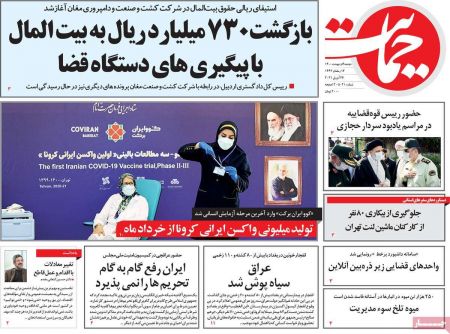 عناوین روزنامه ها, روزنامه های امروز عناوین روزنامه ها, روزنامه های امروز