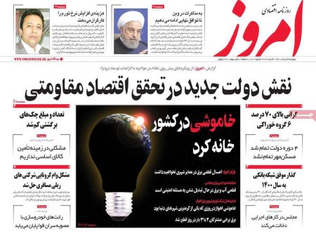 عناوین روزنامه ها, روزنامه های امروز عناوین روزنامه ها, روزنامه های امروز