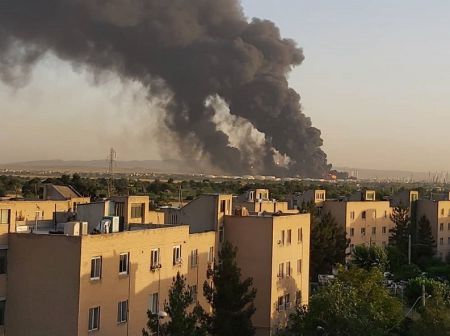 آتش‌سوزی گسترده در پالایشگاه تهران،اخبار حوادث،خبرهای حوادث