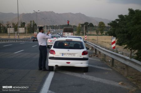 عکس خبری،آتش سوزی در پالایشگاه تهران