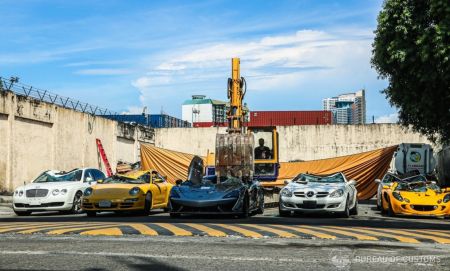 عملیات نابودسازی خودروهای لوکس قاچاق در فیلیپین،اخبار گوناگون،خبرهای گوناگون عملیات نابودسازی خودروهای لوکس قاچاق در فیلیپین،اخبار گوناگون،خبرهای گوناگون