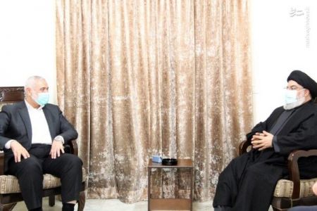 رئیس دفتر سیاسی حماس با دبیرکل حزبالله دیدار کرد.،اخباربین الملل ،خبرهای بین الملل رئیس دفتر سیاسی حماس با دبیرکل حزبالله دیدار کرد.,اخباربین الملل ,خبرهای بین الملل