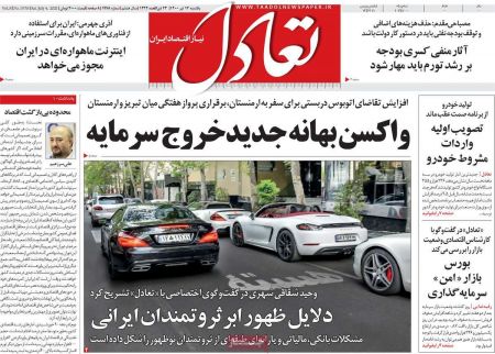 عناوین روزنامه ها, روزنامه های امروز عناوین روزنامه ها, روزنامه های امروز