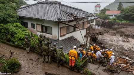  رانش زمین در ژاپن,اخبارگوناگون,خبرهای گوناگون 