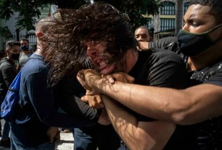  معترضان کوبایی,اخباربین الملل ,خبرهای بین الملل  