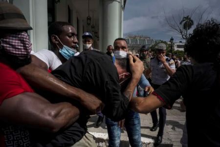  معترضان کوبایی,اخباربین الملل ,خبرهای بین الملل  