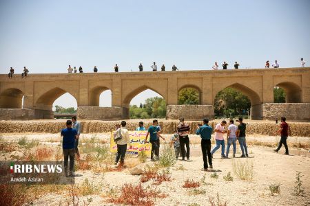 جاری شدن آب در زاینده رود ,اخبار اجتماعی ,خبرهای اجتماعی 