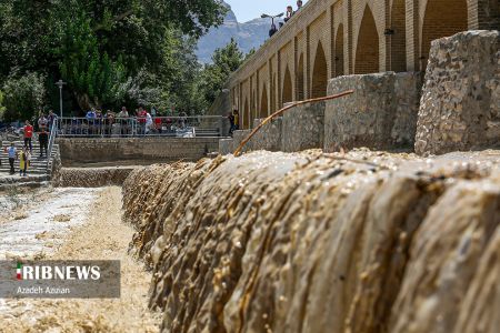 جاری شدن آب در زاینده رود ,اخبار اجتماعی ,خبرهای اجتماعی 