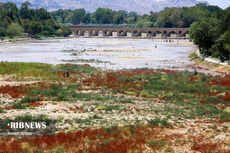 جاری شدن آب در زاینده رود ,اخبار اجتماعی ,خبرهای اجتماعی 