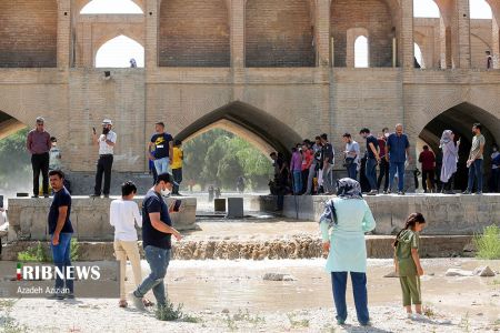 جاری شدن آب در زاینده رود ,اخبار اجتماعی ,خبرهای اجتماعی 