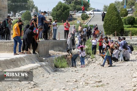 جاری شدن آب در زاینده رود ,اخبار اجتماعی ,خبرهای اجتماعی 