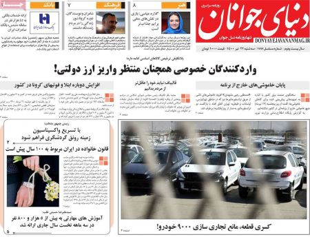 عناوین روزنامه ها, روزنامه های امروز عناوین روزنامه ها, روزنامه های امروز