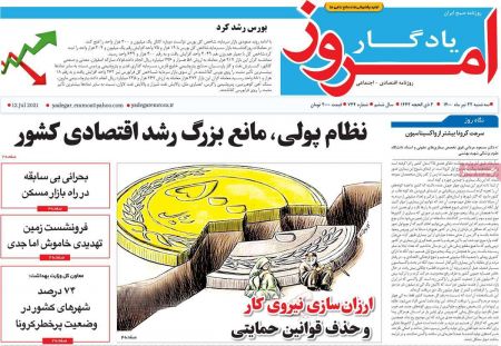 عناوین روزنامه ها, روزنامه های امروز عناوین روزنامه ها, روزنامه های امروز