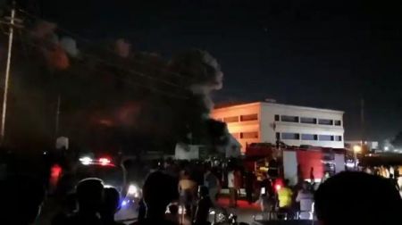  آتش سوزی در دانشگاه واسط ,اخباربین الملل ,خبرهای بین الملل  