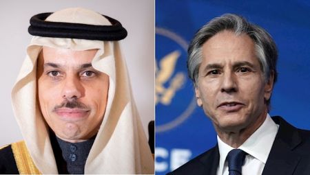 وزیران خارجه عربستان و آمریکا،اخبار سیاست خارجی،خبرهای سیاست خارجی