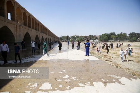 جاری شدن آب در زاینده رود،تصاویر خبری،عکس خبری