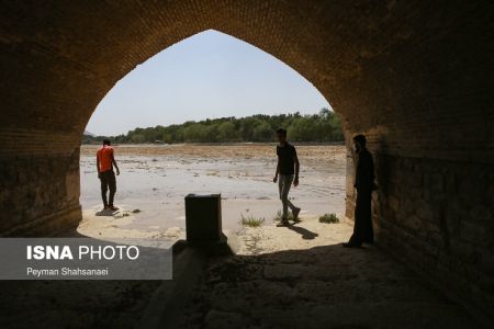 جاری شدن آب در زاینده رود،تصاویر خبری،عکس خبری