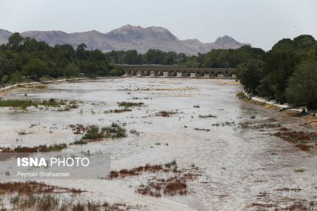 جاری شدن آب در زاینده رود،تصاویر خبری،عکس خبری