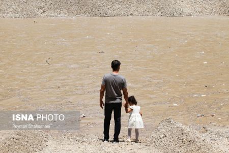 جاری شدن آب در زاینده رود،تصاویر خبری،عکس خبری