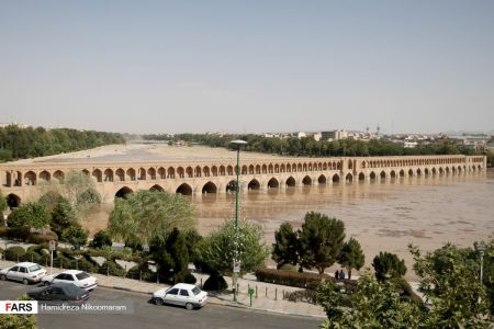 جاری شدن آب در زاینده رود،تصاویر خبری،عکس خبری