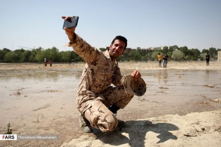 جاری شدن آب در زاینده رود،تصاویر خبری،عکس خبری