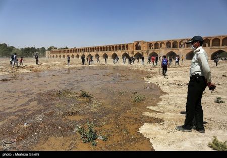 جاری شدن آب در زاینده رود،تصاویر خبری،عکس خبری