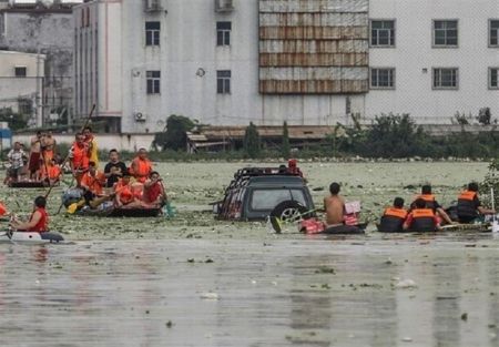 شکسته شدن یک سد در چین،اخبار حوادث،خبرهای حوادث