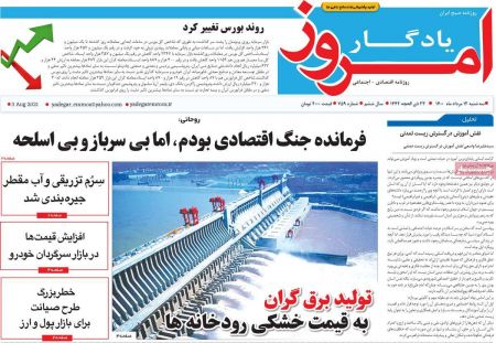 عناوین روزنامه ها, روزنامه های امروز عناوین روزنامه ها, روزنامه های امروز