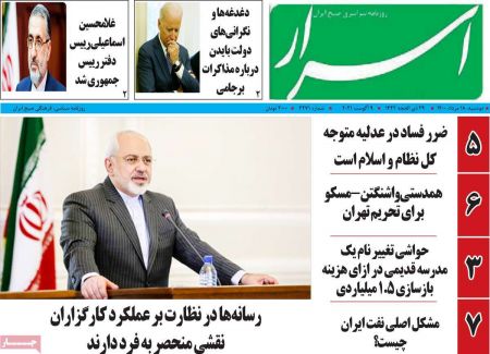 عناوین روزنامه ها, روزنامه های امروز عناوین روزنامه ها, روزنامه های امروز