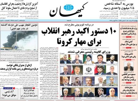عناوین روزنامه ها, روزنامه های امروز عناوین روزنامه ها, روزنامه های امروز