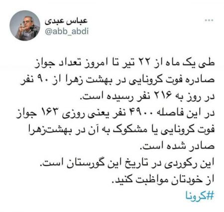 کرونا ،اخبارسیاسی ،خبرهای سیاسی کرونا ,اخبارسیاسی ,خبرهای سیاسی