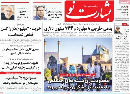 عناوین روزنامه ها, روزنامه های امروز عناوین روزنامه ها, روزنامه های امروز