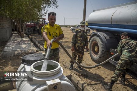 آبرسانی تانکر‌های ارتش  ,اخبار اجتماعی ,خبرهای اجتماعی 