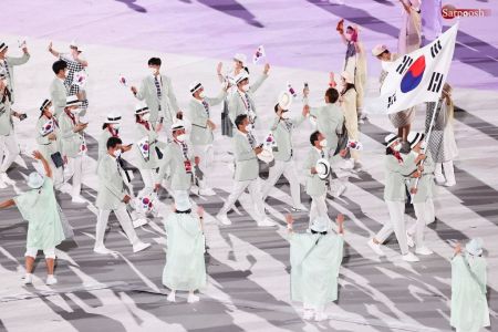 مراسم افتتاحیه المپیک 2020،تصاویر خبری،عکس خبری مراسم افتتاحیه المپیک 2020،تصاویر خبری،عکس خبری
