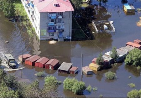 سیل در روسیه،اخبار حوادث،خبرهای حوادث