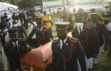 مراسم خاکسپاری رئیس جمهور هائیتی،تصاویر خبری،عکس خبری