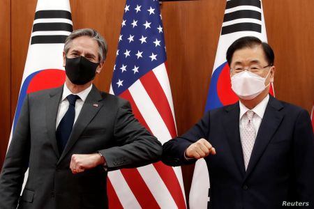 دیدار وزرای خارجه کره جنوبی و آمریکا،اخبار بین الملل،خبرهای بین الملل